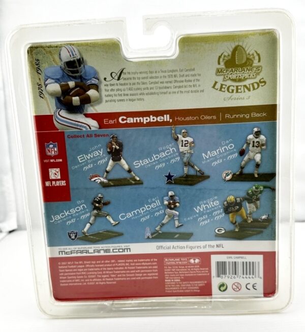 2007 McFarlane NFL Legends Earl Campbell (Blue) (4)