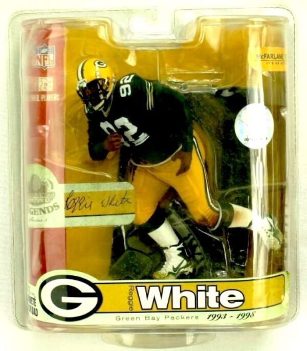 2007 McFarlane NFL Legends Reggie White Green Bay Packers (2)