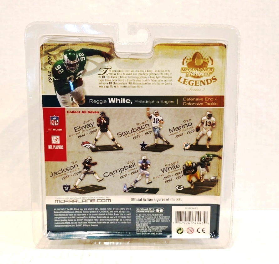 2007 McFarlane NFL Legends Reggie White (Philadelphia Eagles) (4)