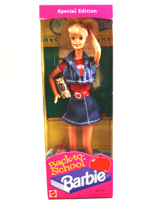 Back to School Barbie (Blonde)-000 Back to School Barbie (Blonde)-000