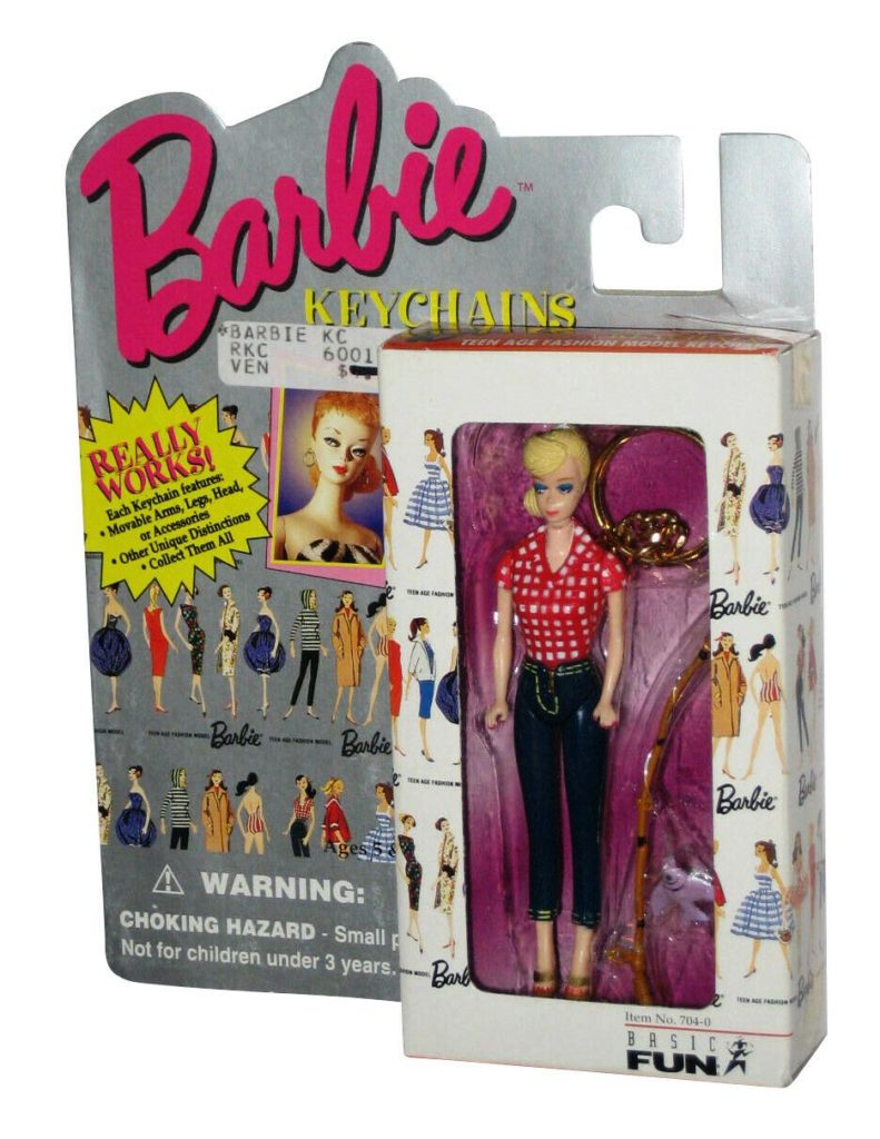 Basic Fun (Barbie-Keychain)-Picnic Barbie-00