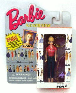 Basic Fun (Barbie-Keychain)-Picnic Barbie-A