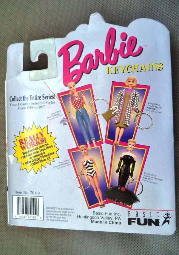 Basic Fun Barbie Keychains Solo In The Spotlight Barbie-1