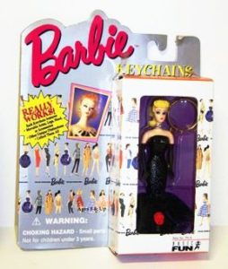 Basic Fun Barbie Keychains Solo In The Spotlight Barbie-A