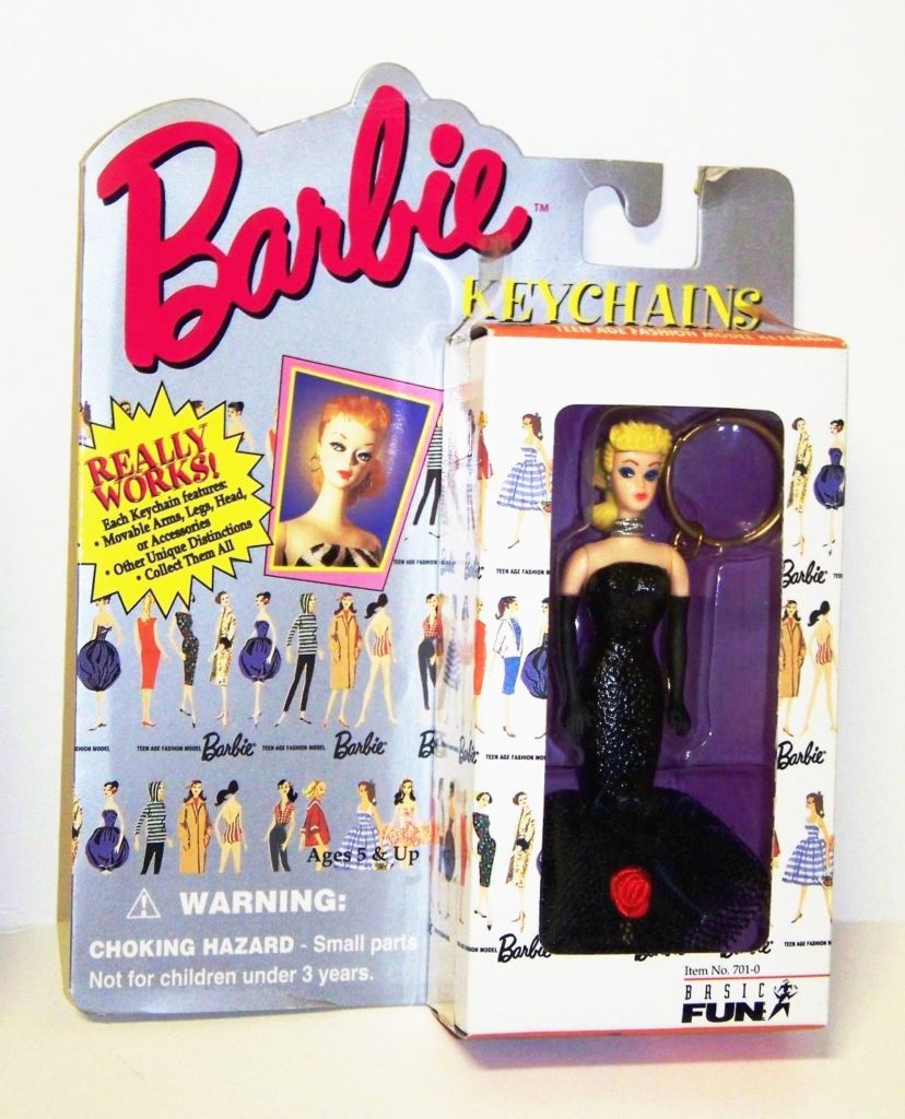 Basic Fun Barbie Keychains Solo In The Spotlight Barbie-AA