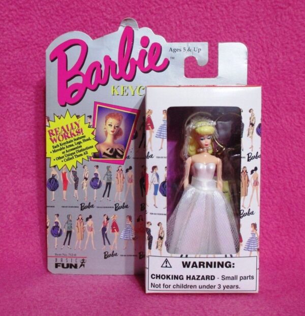 Basic Fun Barbie Keychains Wedding Day Barbie-1