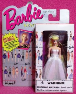 Basic Fun Barbie Keychains Wedding Day Barbie-1 - Copy (2)