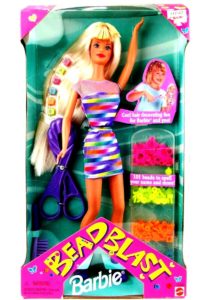 Bead Blast Barbie (Blonde-1997)-AA