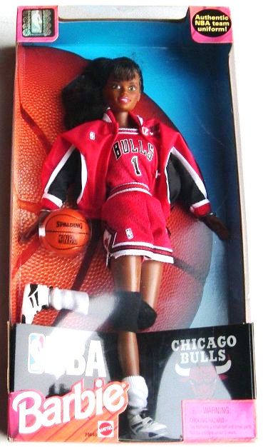 kreupel Vaardig Roeispaan Chicago Bulls NBA Barbie (Pro Sports Collection (African American)  Collector Edition) "Rare Vintage" (1999) » Now And Then Collectibles