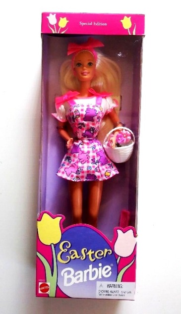 Easter Barbie (Blonde)-A Easter Barbie (Blonde)-A