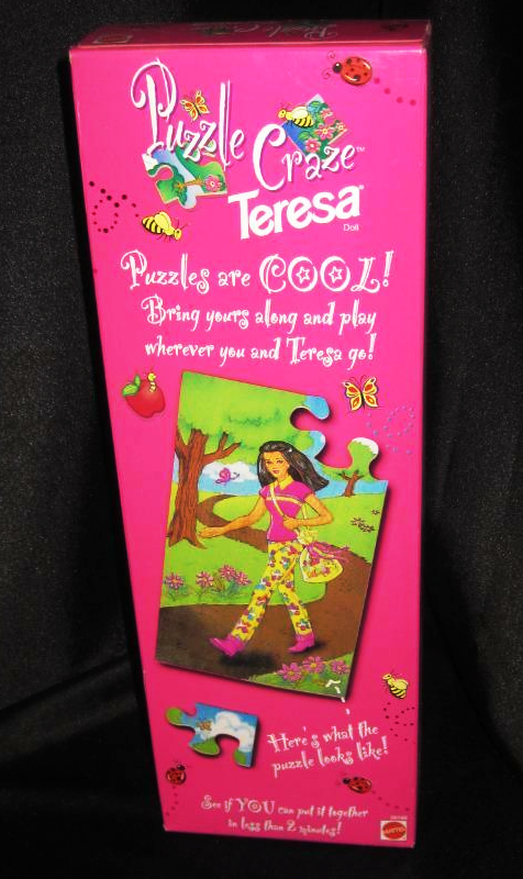 Puzzle Craze Teresa (Walmart "Brunette" Exclusive Special Edition Barbie Series) "Rare-Vintage" (1998)