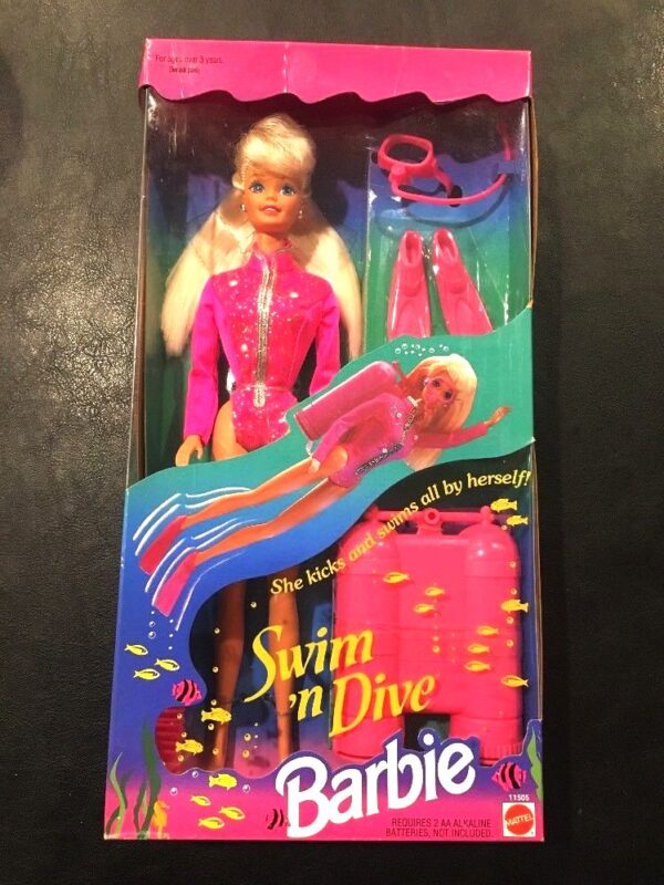Swim n Dive Barbie (Blonde)-2