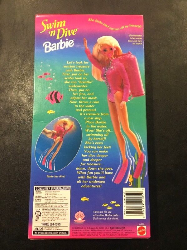 Swim n Dive Barbie (Blonde)-3