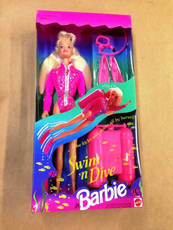 Swim n Dive Barbie (Blonde)-4