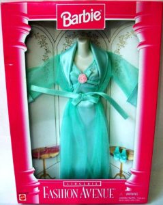 Barbie Fashion Avenue Green Lingerie-1