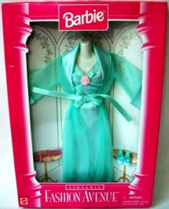 Barbie Fashion Avenue Green Lingerie-1 - Copy