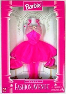 Barbie Fashion Avenue Pink Party Dress