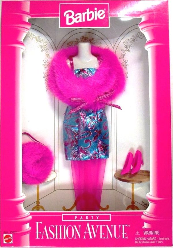 Barbie Fashion Avenue  Turquoise Party dress