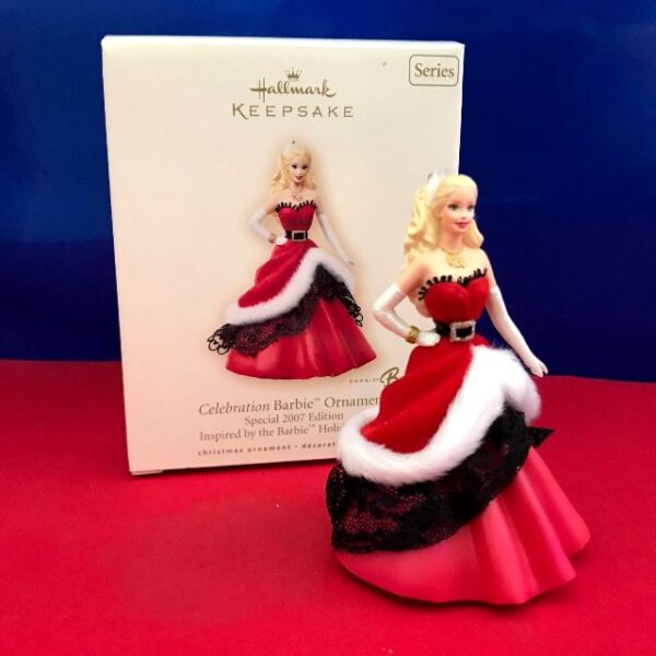 CELEBRATION BARBIE (Hallmark ornament) 2007-A CELEBRATION BARBIE (Hallmark ornament) 2007-A