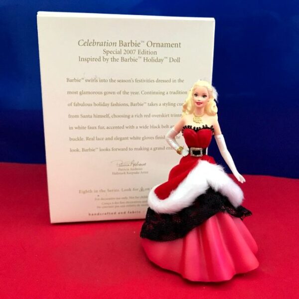CELEBRATION BARBIE (Hallmark ornament) 2007-B CELEBRATION BARBIE (Hallmark ornament) 2007-B