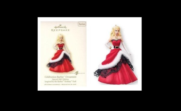 CELEBRATION BARBIE (Hallmark ornament) 2007-L CELEBRATION BARBIE (Hallmark ornament) 2007-L