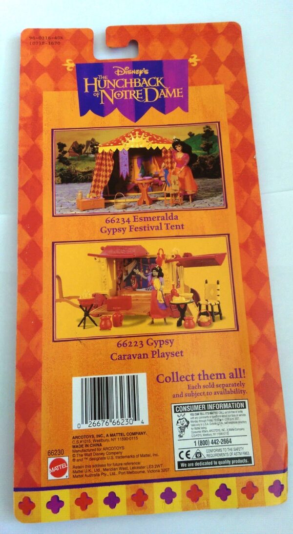 Celestial Dream Fashion! (Disney The HunchBack of Notre Dame “Collection Fashion Pk”) Series-1 “Rare-Vintage” (1995)