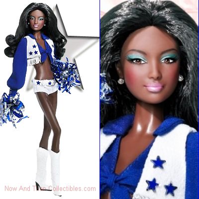Dallas Cheerleader Barbie (Walmart “African American” Exclusive 