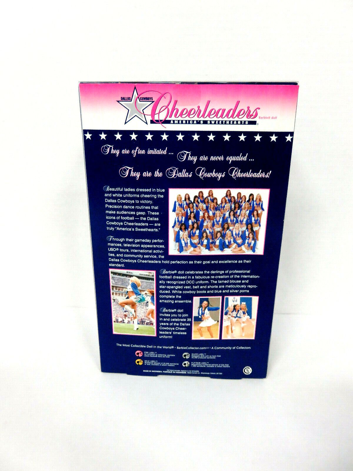 Dallas Cheerleader Barbie (Walmart “African American” Exclusive “1st