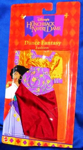 Dance Fantasy Fashion! (Disney The HunchBack of Notre Dame “Collection Fashion Pk”) Series-1 “Rare-Vintage” (1995)