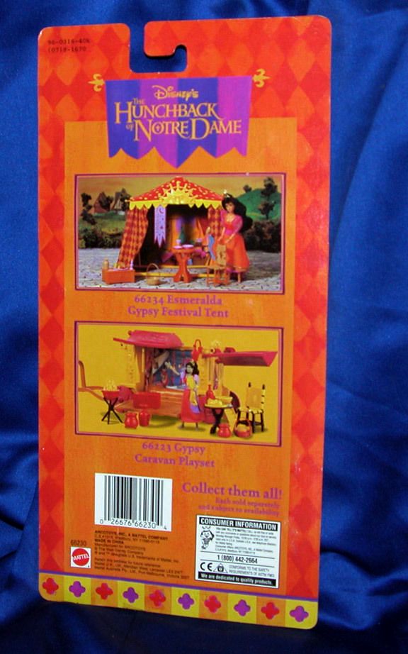 Dance Fantasy Fashion! (Disney The HunchBack of Notre Dame “Collection Fashion Pk”) Series-1 “Rare-Vintage” (1995)