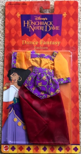 Dance Fantasy Fashion! (Disney The HunchBack of Notre Dame “Collection Fashion Pk”) Series-1 “Rare-Vintage” (1995)