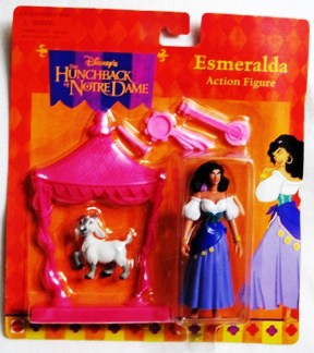 Esmeralda -With Pet Goat (Disney The HunchBack of Notre Dame “Collection 2Pk Action Figures”) Series-1 “Rare-Vintage” (1995)