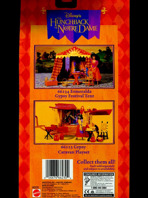 Festival of Fools Fashion! (Disney The HunchBack of Notre Dame “Collection Fashion Pk”) Series-1 “Rare-Vintage” (1995)