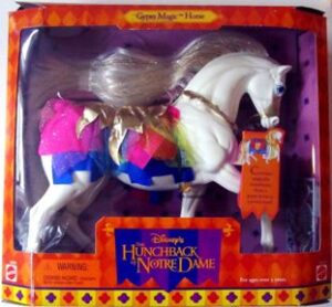 Gypsy Magic Horse "12-Inch Gallant Look" (Disney The HunchBack of Notre Dame “12-Inch Action Figure”) Series-1 “Rare-Vintage” (1995)