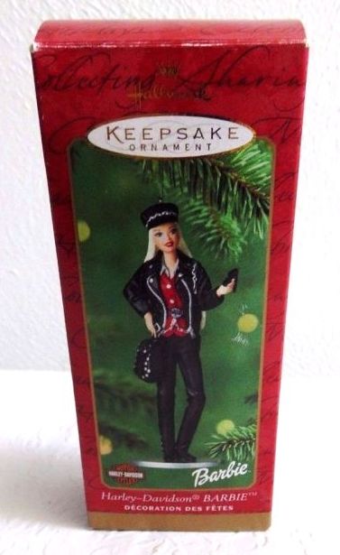 Harley-Davidson Barbie “Special Edition Keepsake Ornament”! (Hallmark  Keepsake Collection 