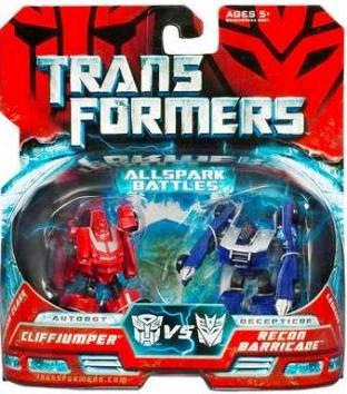 AllSpark Battles - CLIFFJUMPER vs RECON BARRICADE - Copy