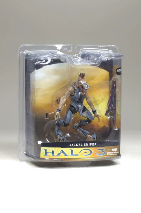 2007 Halo 3 Jackal Sniper “Regular Release” Gray Armor Series 1-2