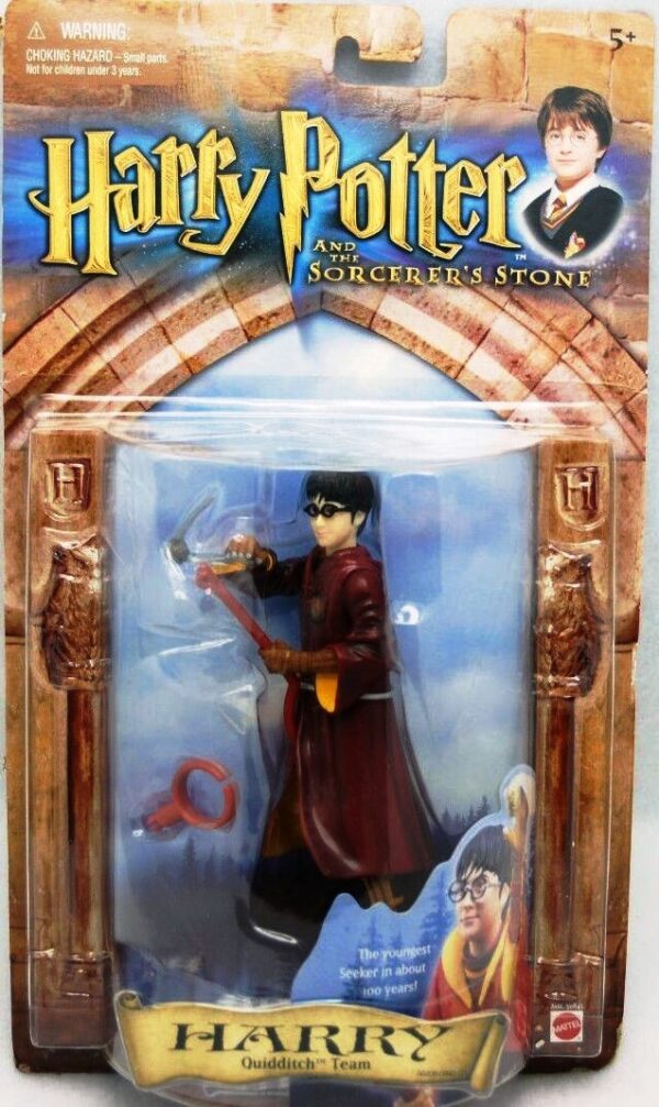 Harry "Quidditch Team"! (Harry Potter And The Sorerer’s Stone “Feature Film Movie Collector's Series-1”) “Rare-Vintage” (2001)