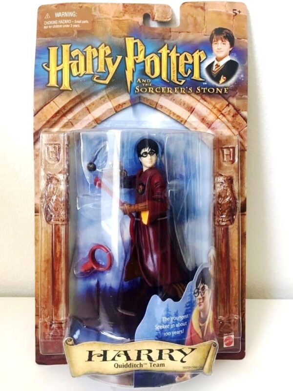 Harry "Quidditch Team"! (Harry Potter And The Sorerer’s Stone “Feature Film Movie Collector's Series-1”) “Rare-Vintage” (2001)