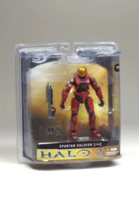 2007 Halo 3 Spartan Soldier Eva-Armor Red (Multiplayer) Series-1 (2)
