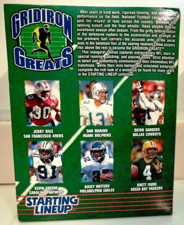 1997 Brett Favre Gridiron Greats Kenner SLU-01b