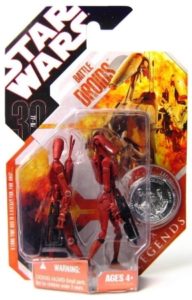 Battle Droids & Droid Commander (Red Variant) - Copy