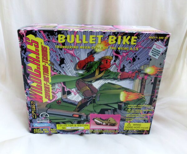 Bullet Bike -Mega Cycle (Jim Lee's "WildC.A.T.S.") Convert-Action-Teams Vehicle “Rare-Vintage” (1995) 