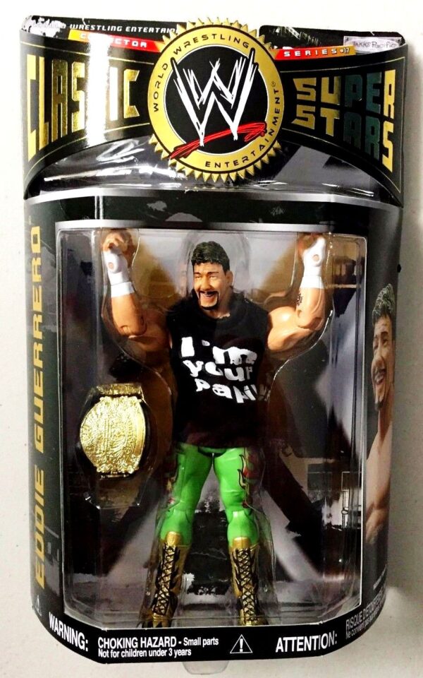 Eddie Guerrero -"Frog Splash!" (Classic Super Stars Series!) Series-17 “Rare-Vintage” (2008) 