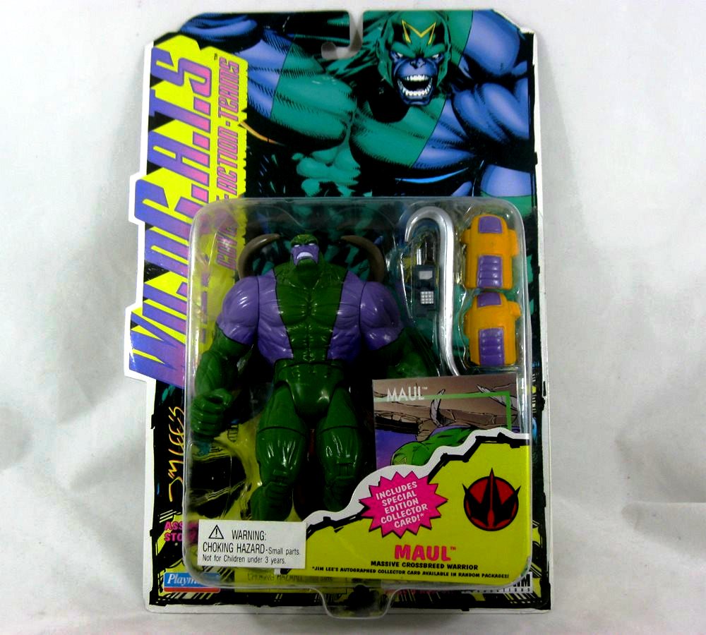 Maul (Jim Lee’s “WildC.A.T.S.”) Action Figure “Rare-Vintage” (1994) 