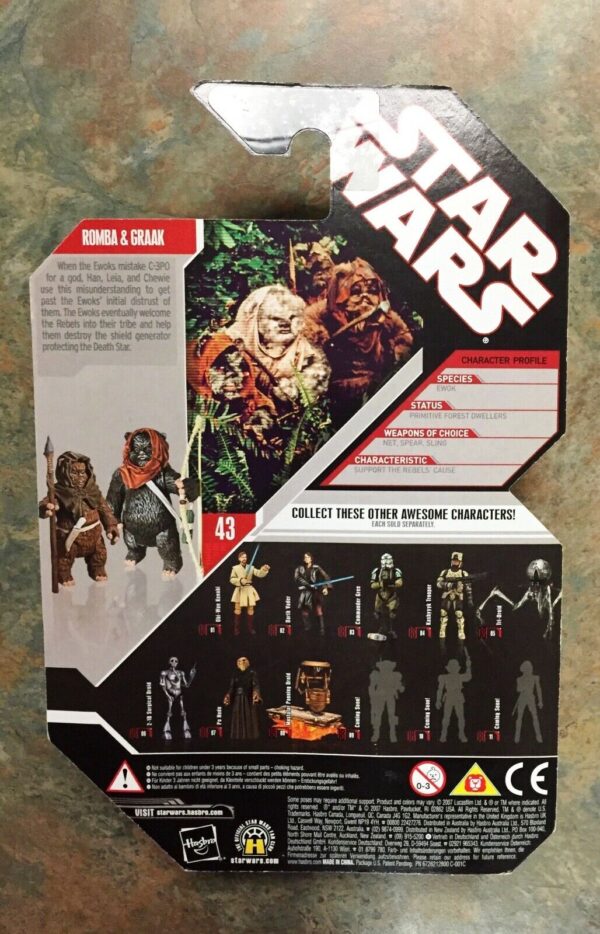 Romba & Graak (“Ewoks”) Card #43-01aa