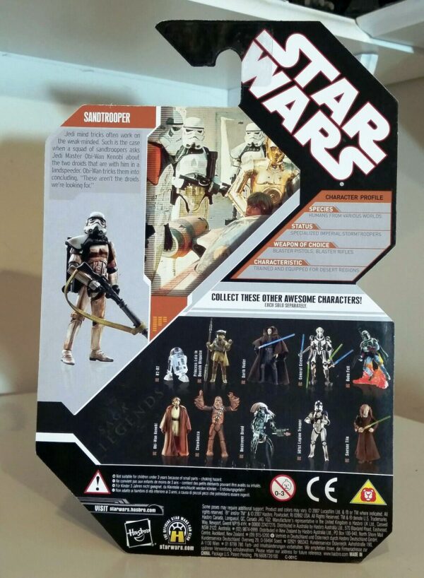 Sandtrooper (Blaster-Rilfe-Orange Pauldron)-3