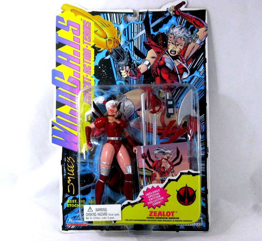 Zealot (Jim Lee's "WildC.A.T.S.") Action Figure “Rare-Vintage” (1994) 