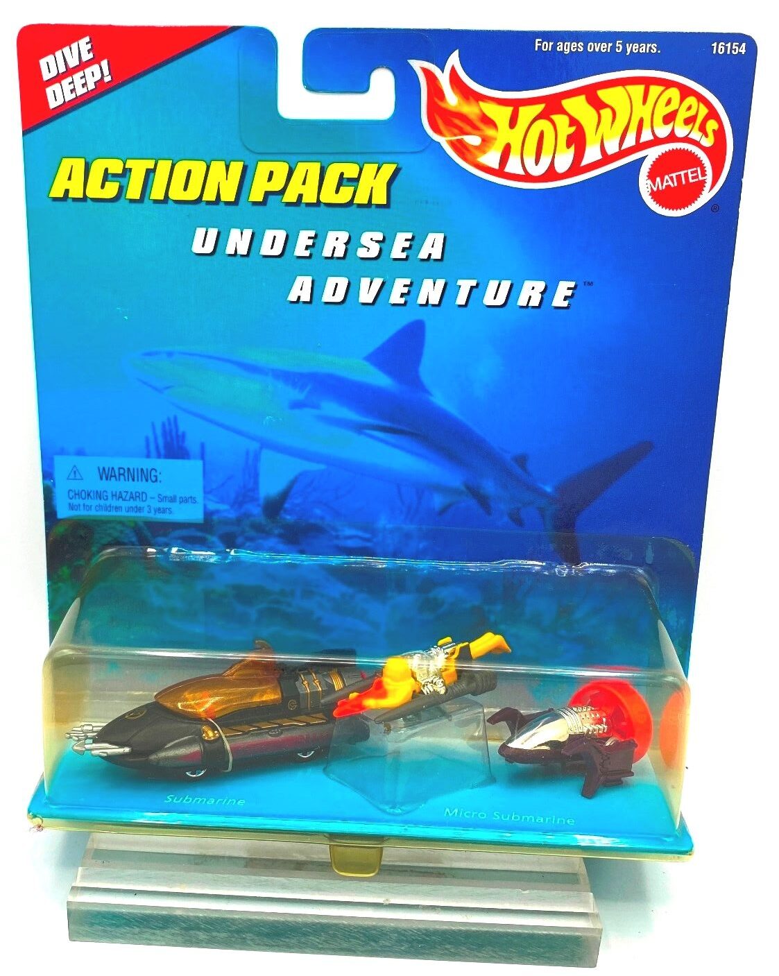 HOT WHEELS ACTION PACK UNDER SEA ADVENTURE NEW IN PACKAGE 