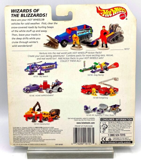 1997 Action Pack (Snow Plowers) “Wizards of the Blizzards!” (5)